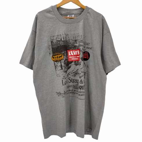 リーバイス Levis SHIRTS FOR JEANS USA製 プリントTシャツ メンズ import:XL