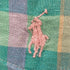 ラルフローレン RALPH LAUREN INDIAN MADNAS ポニー刺繍 チェック柄 ボタンダウン 半袖シャツ メンズ import:XS