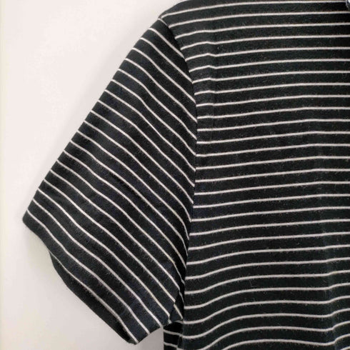 ポロバイラルフローレン Polo by RALPH LAUREN ボーダー柄 半袖ポロシャツ メンズ import:S