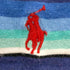 ポロバイラルフローレン Polo by RALPH LAUREN ボーダー柄 半袖ポロシャツ メンズ import:M