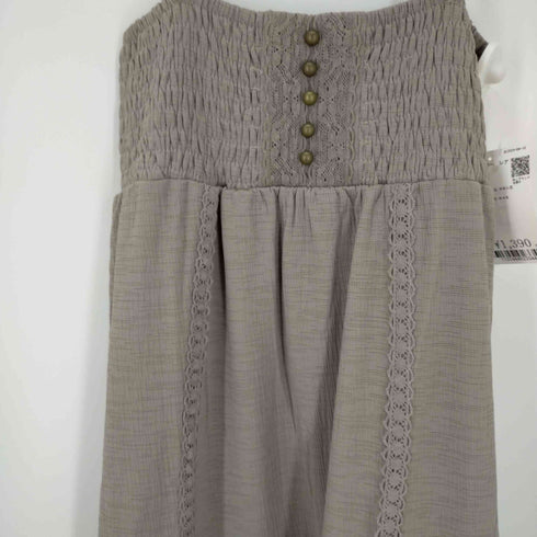 ロートレアモン LAUTREAMONT フリルキャミワンピース マキシ丈 レディース ONE SIZE