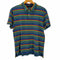 ポロバイラルフローレン Polo by RALPH LAUREN ボーダー柄 半袖ポロシャツ メンズ import:M