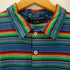 ポロバイラルフローレン Polo by RALPH LAUREN ボーダー柄 半袖ポロシャツ メンズ import:M