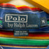 ポロバイラルフローレン Polo by RALPH LAUREN ボーダー柄 半袖ポロシャツ メンズ import:M