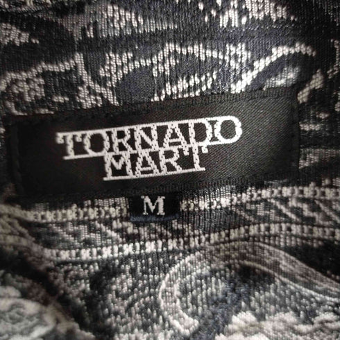 トルネードマート TORNADO MART ペイズリーS/Sシャツ サイド編み込み 開襟 メンズ JPN:M