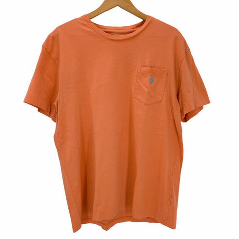 ポロラルフローレン POLO RALPH LAUREN ポニー刺繍 クルーネック 半袖Tシャツ メンズ import:M