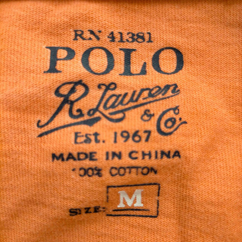 ポロラルフローレン POLO RALPH LAUREN ポニー刺繍 クルーネック 半袖Tシャツ メンズ import:M
