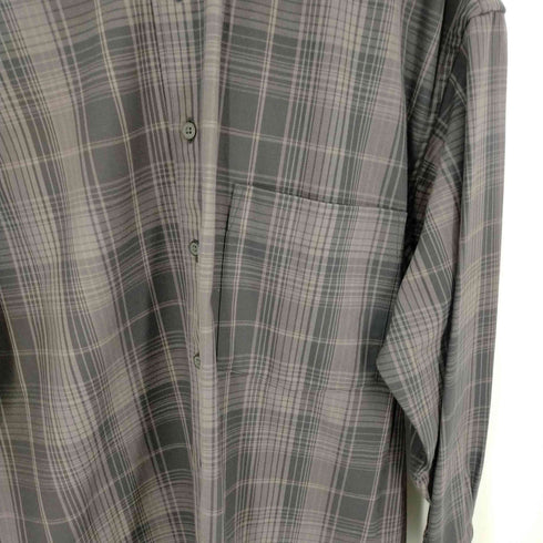ユニクロユー UNIQLO U フランネルオーバーサイズチェックシャツ メンズ import:XL