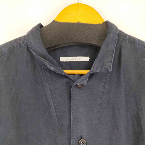 ネストローブ コンフェクト nest Robe CONFECT シルク混フロントポケット L/S シャツ レディース JPN:5