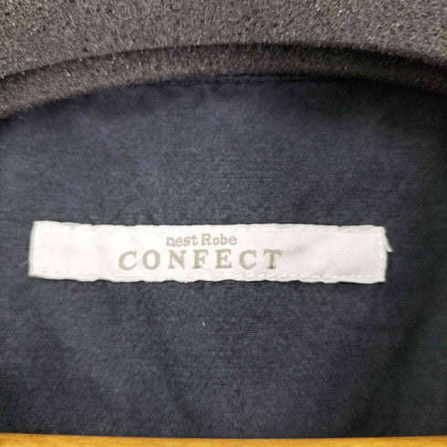 ネストローブ コンフェクト nest Robe CONFECT シルク混フロントポケット L/S シャツ レディース JPN:5