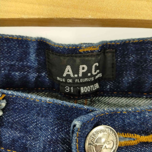 アーペーセー A.P.C. 90S BOOTLEG ブー トレグ デニムパンツ ボタンフライ 赤耳 メンズ 31