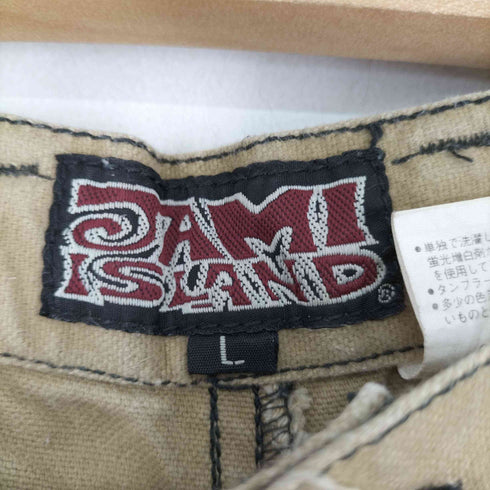 ジャミアイランド JAMI ISLAND 90S サイドニット切替ワイドパンツ メンズ JPN:L