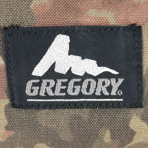 グレゴリー GREGORY 旧ロゴ カモ柄 ウエストバッグ ボディバッグ メンズ S