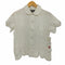 ブラックコムデギャルソン BLACK COMME des GARCONS 丸襟 デザイン S/S シャツ レディース JPN:M