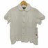 ブラックコムデギャルソン BLACK COMME des GARCONS 丸襟 デザイン S/S シャツ レディース JPN:M