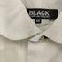 ブラックコムデギャルソン BLACK COMME des GARCONS 丸襟 デザイン S/S シャツ レディース JPN:M