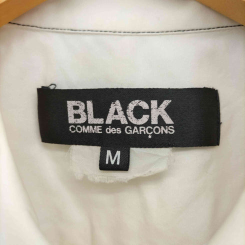 ブラックコムデギャルソン BLACK COMME des GARCONS 丸襟 デザイン S/S シャツ レディース JPN:M