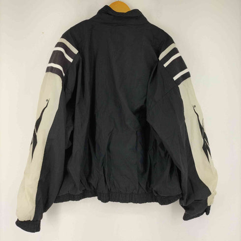 リーボック Reebok フロントロゴ ハイネック比翼ワッシャーナイロンブルゾン メンズ 2XL