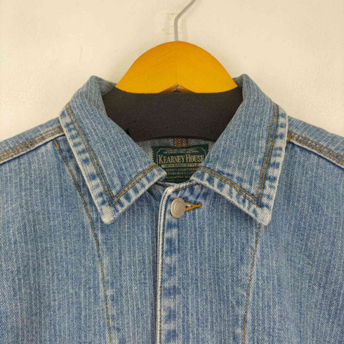 カーニーハウス KEARNEY HOUSE 90s アシンメトリーポケット デニムカバーオール メンズ JPN:L