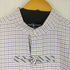 ラルフローレン RALPH LAUREN 90-00s BIG SHIRT スモールポニー刺繍 チャイナデザイン リメイクシャツ ストライプ x チェック メンズ import:M