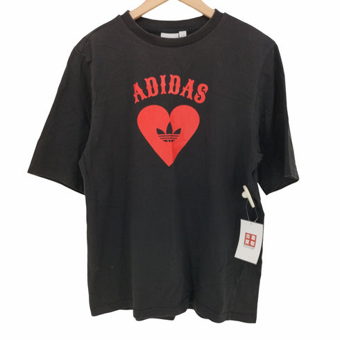 アディダスオリジナルス adidas Originals V Day Tee Casual Sports Love Breathable Short Sleeve バレンタインデーVDAY Tシャツ メンズ J/M