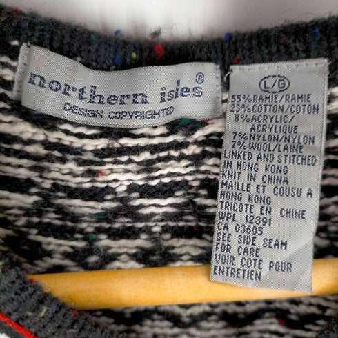 NORTHERN ISLES ラミーコットンチロリアンカーディガン メンズ import:L