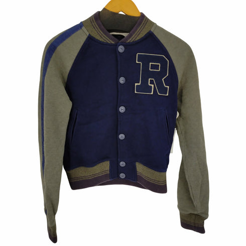 ラグビーラルフローレン Rugby Ralph Lauren デカロゴワッペンスタジャン レディース M