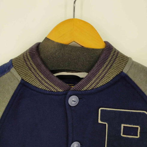 ラグビーラルフローレン Rugby Ralph Lauren デカロゴワッペンスタジャン レディース M