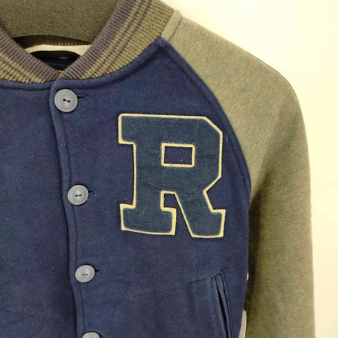 ラグビーラルフローレン Rugby Ralph Lauren デカロゴワッペンスタジャン レディース M