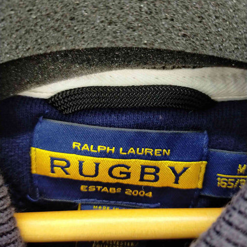 ラグビーラルフローレン Rugby Ralph Lauren デカロゴワッペンスタジャン レディース M