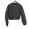 ザラ ZARA クロップド ボンバージャケット レディース import:L