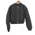 ザラ ZARA クロップド ボンバージャケット レディース import:L