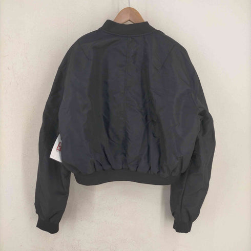 ザラ ZARA クロップド ボンバージャケット レディース import:L