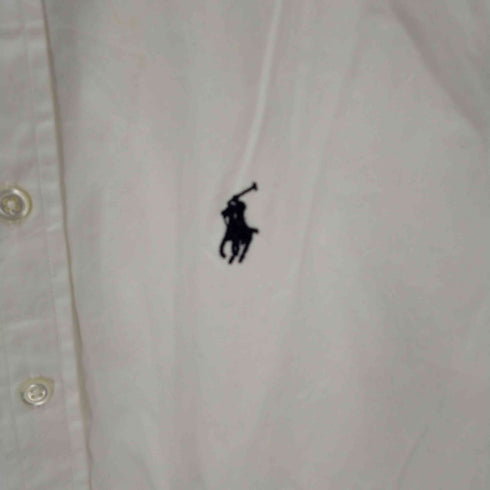 ラルフローレン RALPH LAUREN スモールポニー刺繍ボタンダウンS/Sシャツ レディース 9