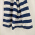 トリココムデギャルソン tricot COMME des GARCONS 02SS AD2002 フロントレースアシンメトリーボーダーS/Sワンピース レディース JPN:M