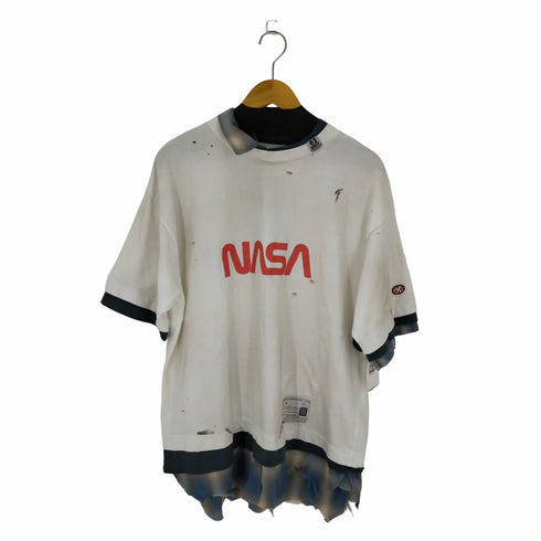 メゾンミハラヤスヒロ Maison MIHARA YASUHIRO 24SS Triple Layered T-shirt トリプルレイヤードTシャツ メンズ JPN:48