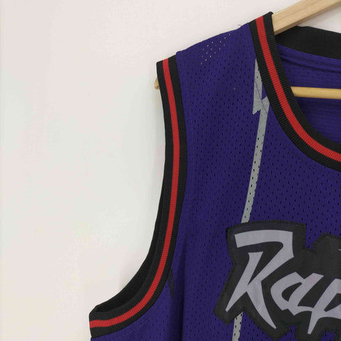 ミッチェルアンドネス mitchell&ness 1998-99 ナンバリング バスケットボール チーム ワッペン ゲームシャツ ユニフォーム 15番 ビッグサイズ メンズ import:XXL
