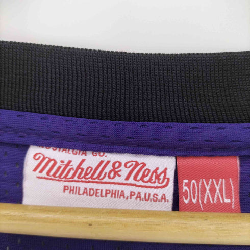 ミッチェルアンドネス mitchell&ness 1998-99 ナンバリング バスケットボール チーム ワッペン ゲームシャツ ユニフォーム 15番 ビッグサイズ メンズ import:XXL