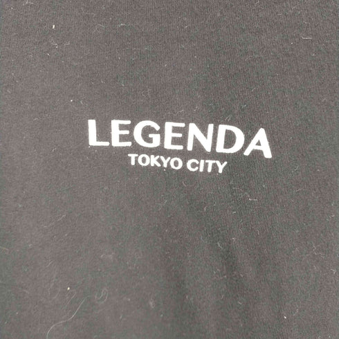レジェンダ LEGENDA プリントクルーネックL/Sカットソー メンズ