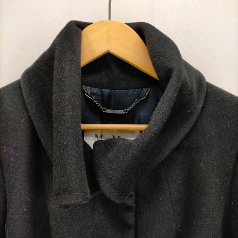マックスマーラ MAX MARA 白タグ アルパカ混 ステンカラーコート レディース JPN:40