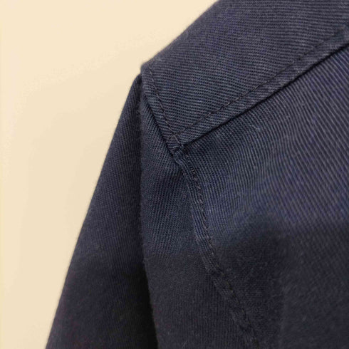 ユニフォールワールド UNIFORM WORLD 長袖ワークシャツ フラップポケット 両ポケ メンズ L