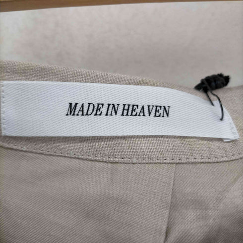 メイドインヘブン made in HEAVEN リネン100フレアスカート レディース JPN:0