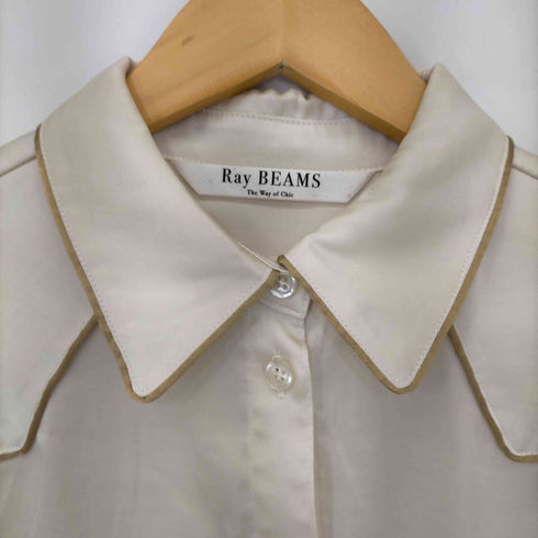 レイビームス Ray BEAMS 20SS サテンドロストウエスタンシャツ レディース