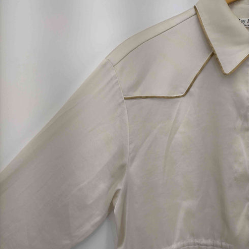 レイビームス Ray BEAMS 20SS サテンドロストウエスタンシャツ レディース