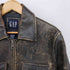 ギャップ Gap 90S USA製 ジップアップ カウレザー ジャケット メンズ import:XS
