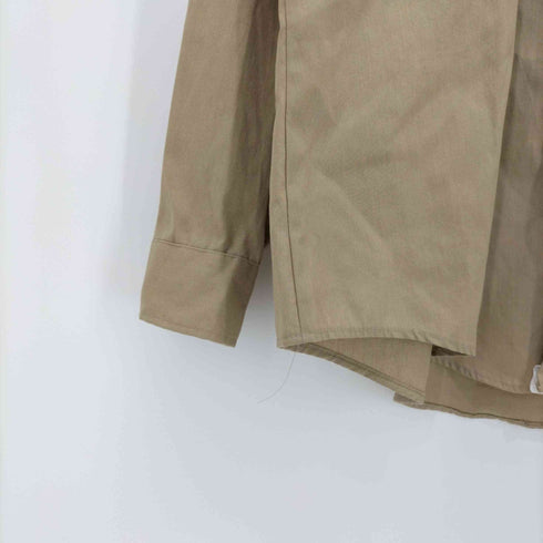 フライングクロス FLYING CROSS 70S ポプリン 長袖ワークシャツ メンズ 34