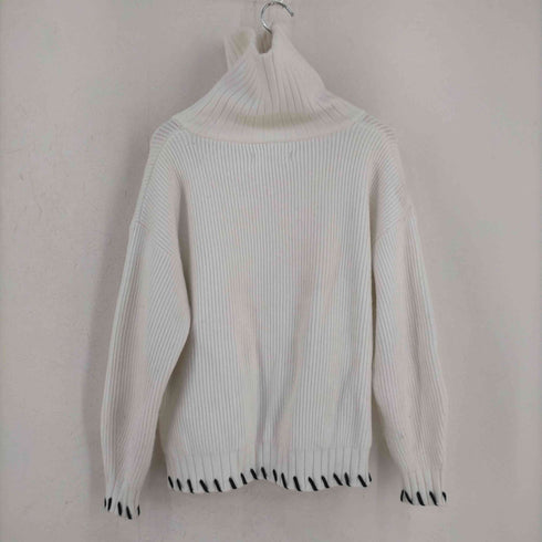 メルトザレディ Melt the lady stitch zip knit jacket レディース FREE