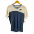 ナイキ NIKE USA製 オレンジタグ後期 シングルステッチ スウォッシュロゴ ツートン Tシャツ メンズ import:L
