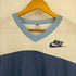 ナイキ NIKE USA製 オレンジタグ後期 シングルステッチ スウォッシュロゴ ツートン Tシャツ メンズ import:L