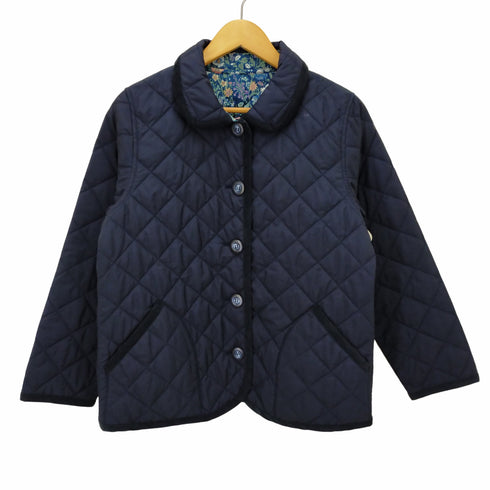 SAVOIR リバーシブルキルティング花柄ジャケット レディース